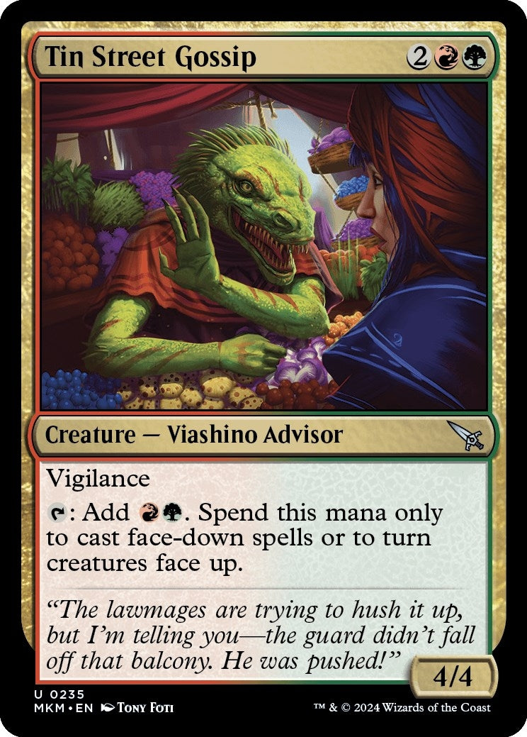 Image for Tin Street Gossip (Murders at Karlov Manor) (235) - Magic: The Gathering