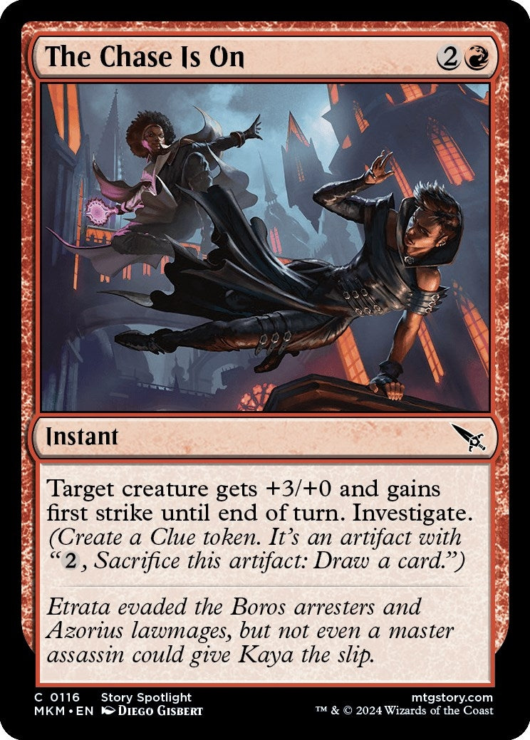 Image for The Chase Is On (Murders at Karlov Manor) (116) - Magic: The Gathering
