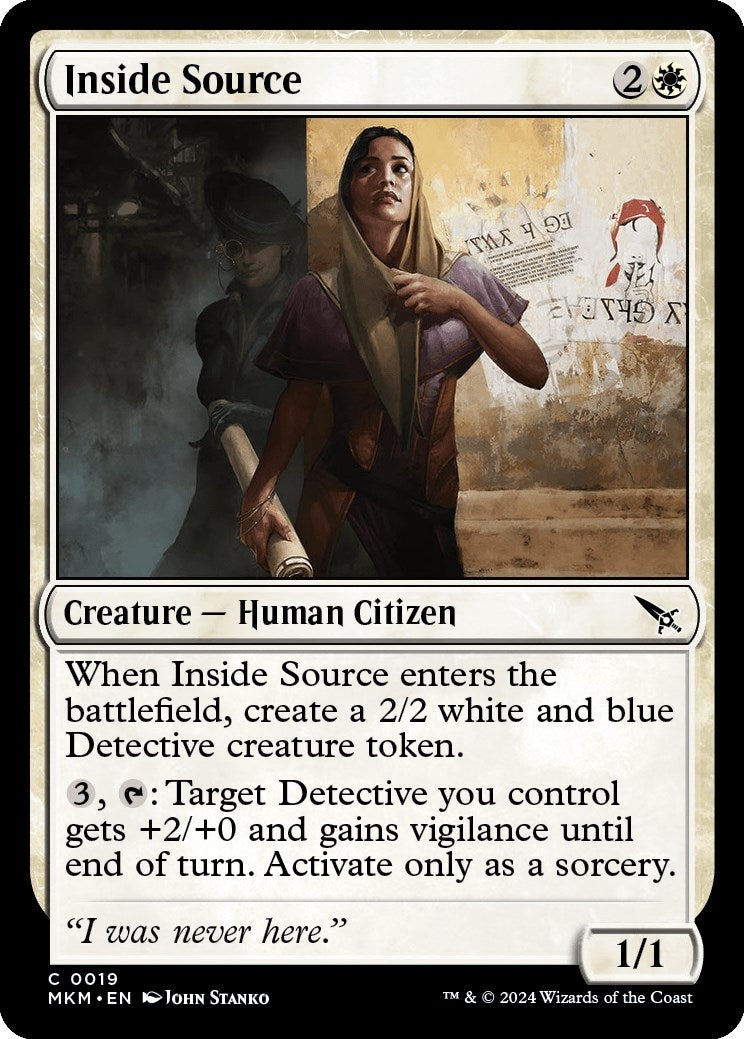 Image for Inside Source (Murders at Karlov Manor) (19) - Magic: The Gathering