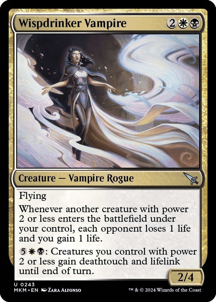 Image for Wispdrinker Vampire (Murders at Karlov Manor) (243) - Magic: The Gathering