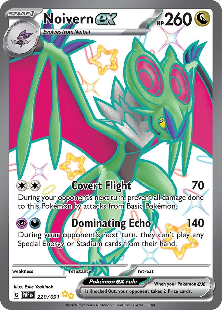 Image for Noivern ex (SV: Paldean Fates) (220/091) - Pokemon