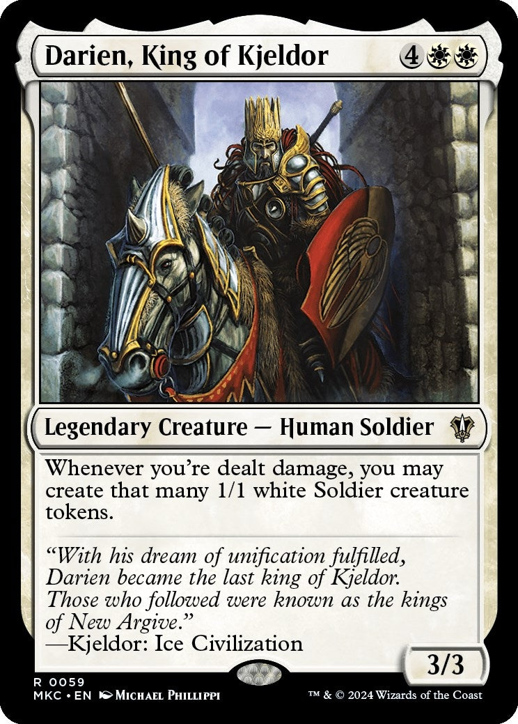 Image for Darien, King of Kjeldor (Commander: Murders at Karlov Manor) (59) - Magic: The Gathering