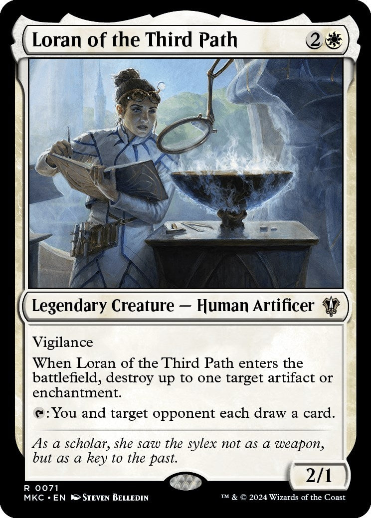 Image for Loran of the Third Path (Commander: Murders at Karlov Manor) (71) - Magic: The Gathering