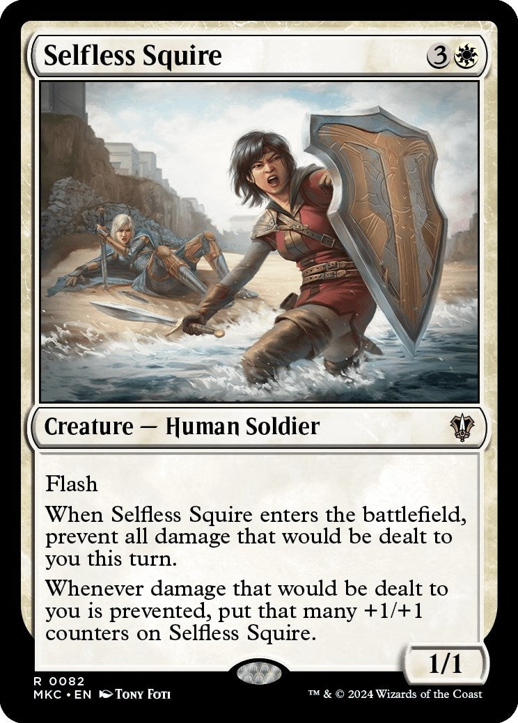 Image for Selfless Squire (Commander: Murders at Karlov Manor) (82) - Magic: The Gathering