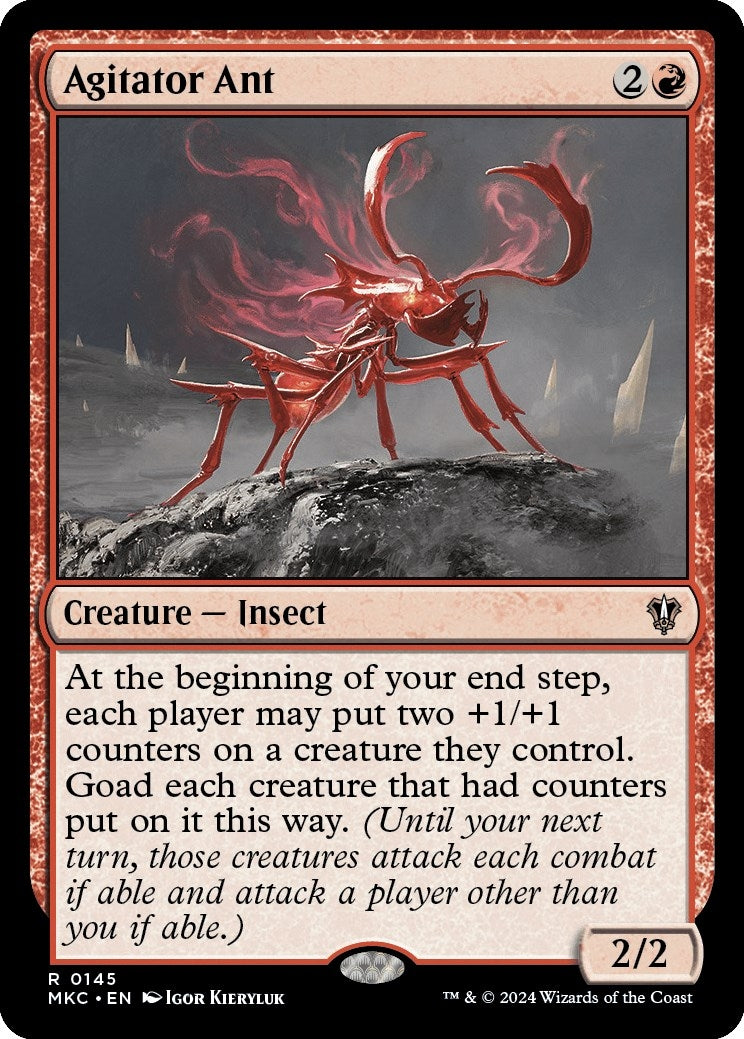 Image for Agitator Ant (Commander: Murders at Karlov Manor) (145) - Magic: The Gathering