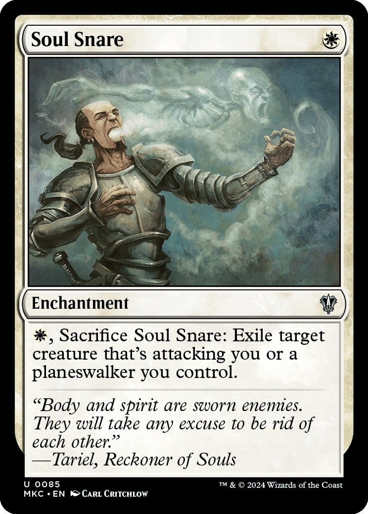 Image for Soul Snare (Commander: Murders at Karlov Manor) (85) - Magic: The Gathering