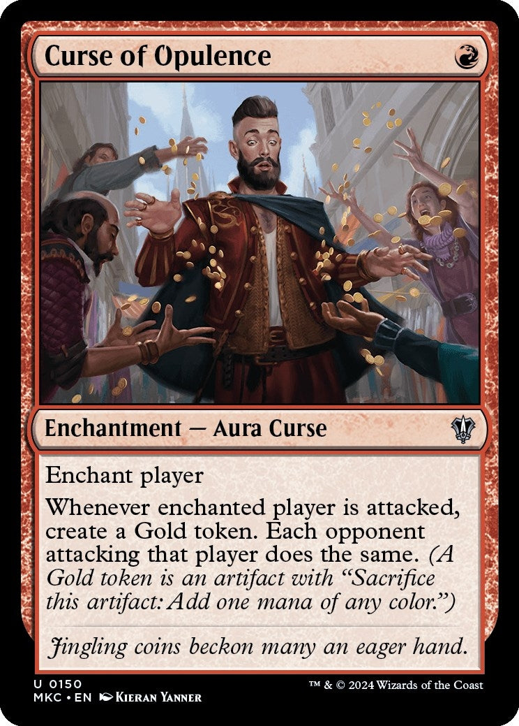 Image for Curse of Opulence (Commander: Murders at Karlov Manor) (150) - Magic: The Gathering