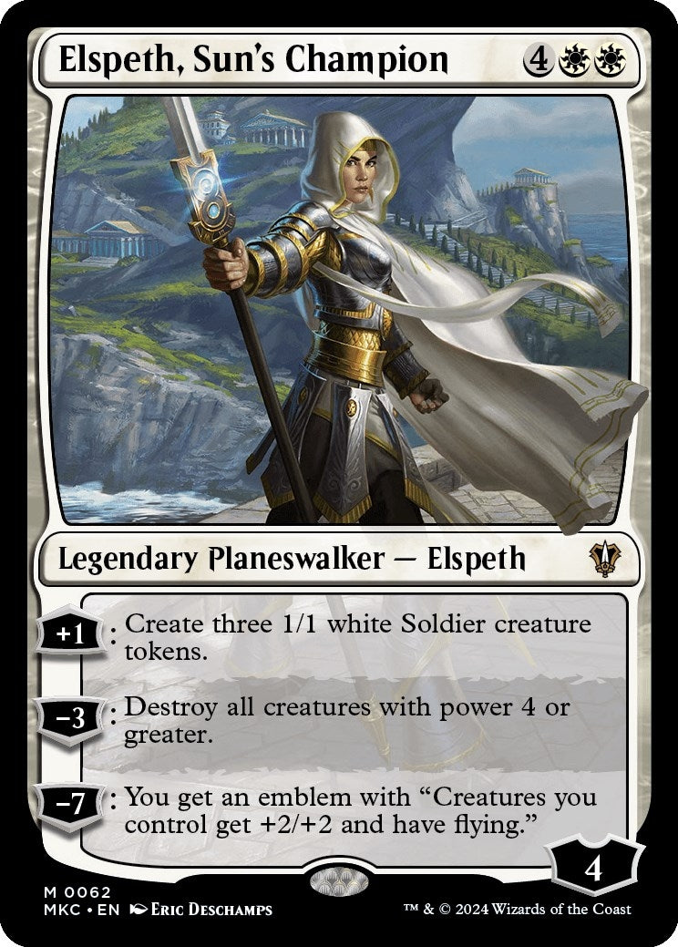 Image for Elspeth, Sun's Champion (Commander: Murders at Karlov Manor) (62) - Magic: The Gathering
