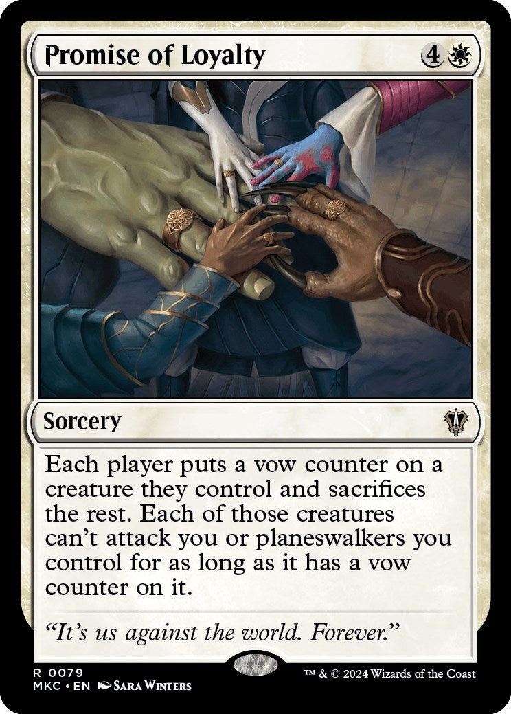 Image for Promise of Loyalty (Commander: Murders at Karlov Manor) (79) - Magic: The Gathering