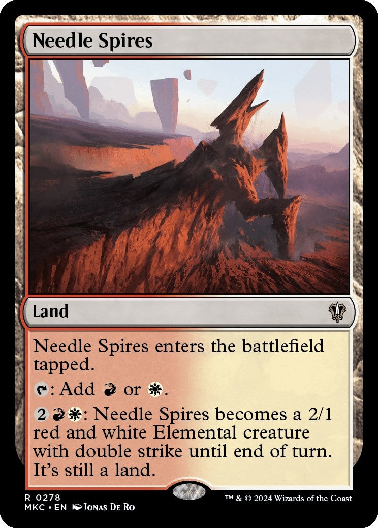 Image for Needle Spires (Commander: Murders at Karlov Manor) (278) - Magic: The Gathering