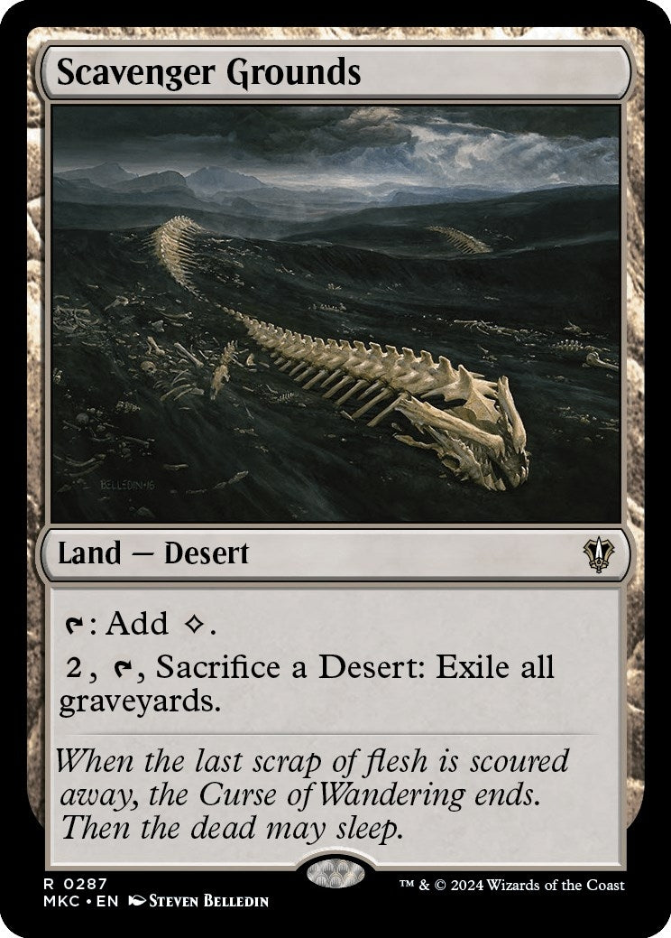 Image for Scavenger Grounds (Commander: Murders at Karlov Manor) (287) - Magic: The Gathering