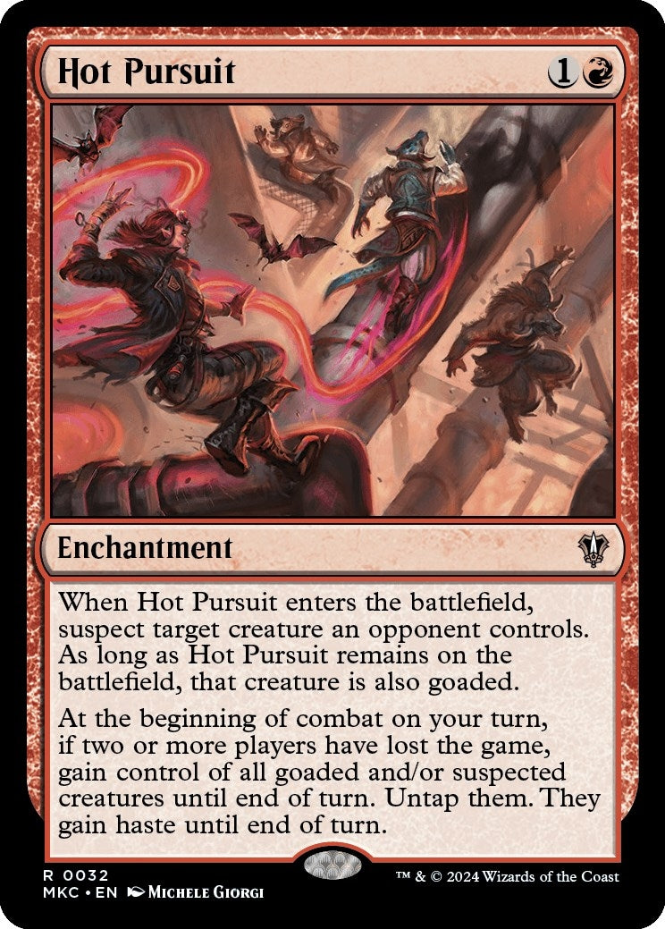 Image for Hot Pursuit (Commander: Murders at Karlov Manor) (32) - Magic: The Gathering