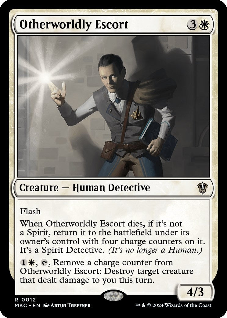 Image for Otherworldly Escort (Commander: Murders at Karlov Manor) (12) - Magic: The Gathering