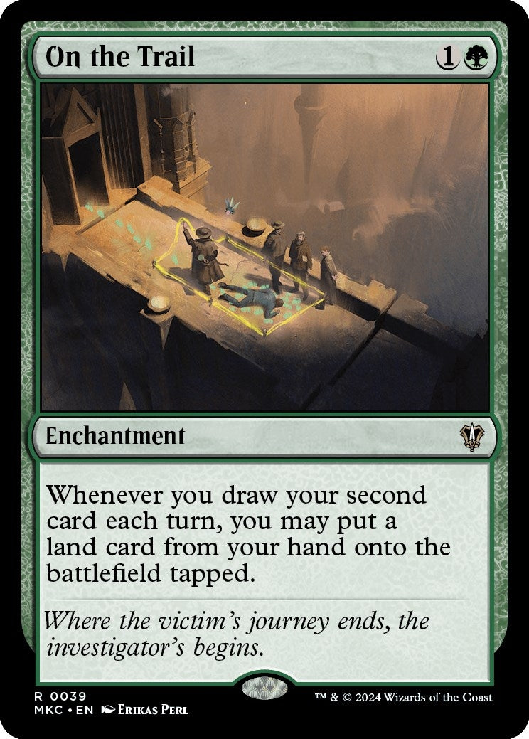 Image for On the Trail (Commander: Murders at Karlov Manor) (39) - Magic: The Gathering