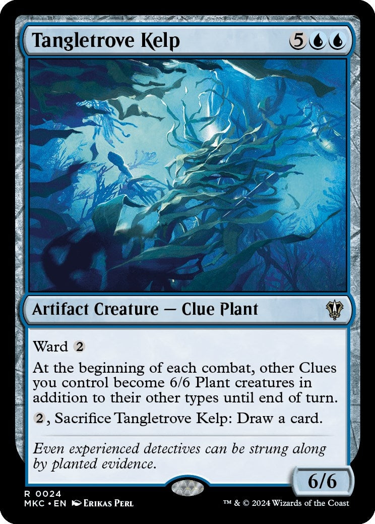 Image for Tangletrove Kelp (Commander: Murders at Karlov Manor) (24) - Magic: The Gathering