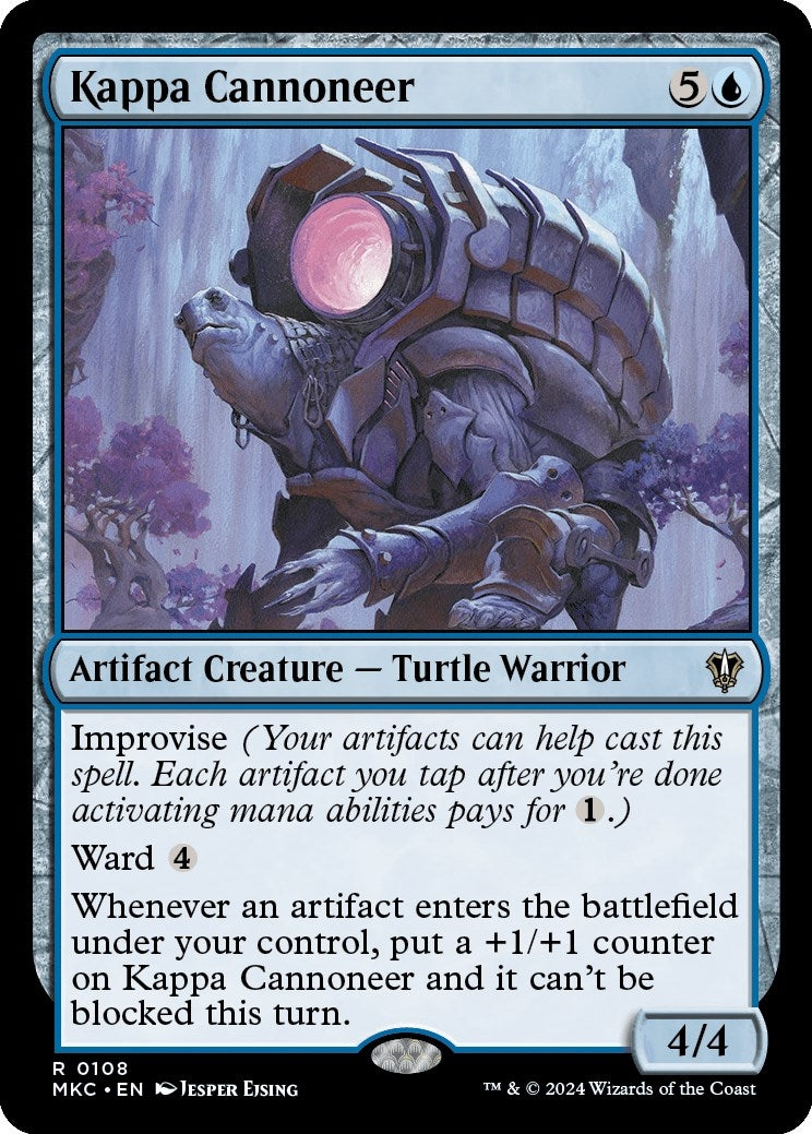 Image for Kappa Cannoneer (Commander: Murders at Karlov Manor) (108) - Magic: The Gathering