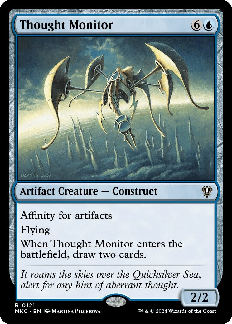 Image for Thought Monitor (Commander: Murders at Karlov Manor) (121) - Magic: The Gathering