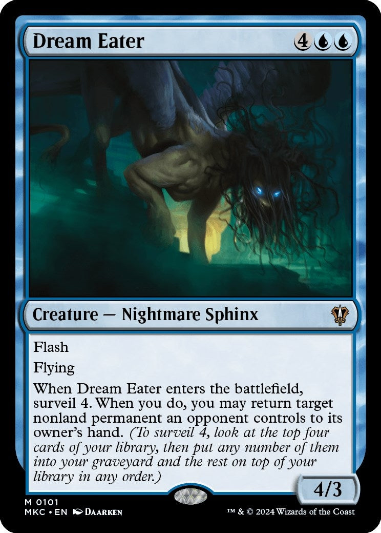 Image for Dream Eater (Commander: Murders at Karlov Manor) (101) - Magic: The Gathering