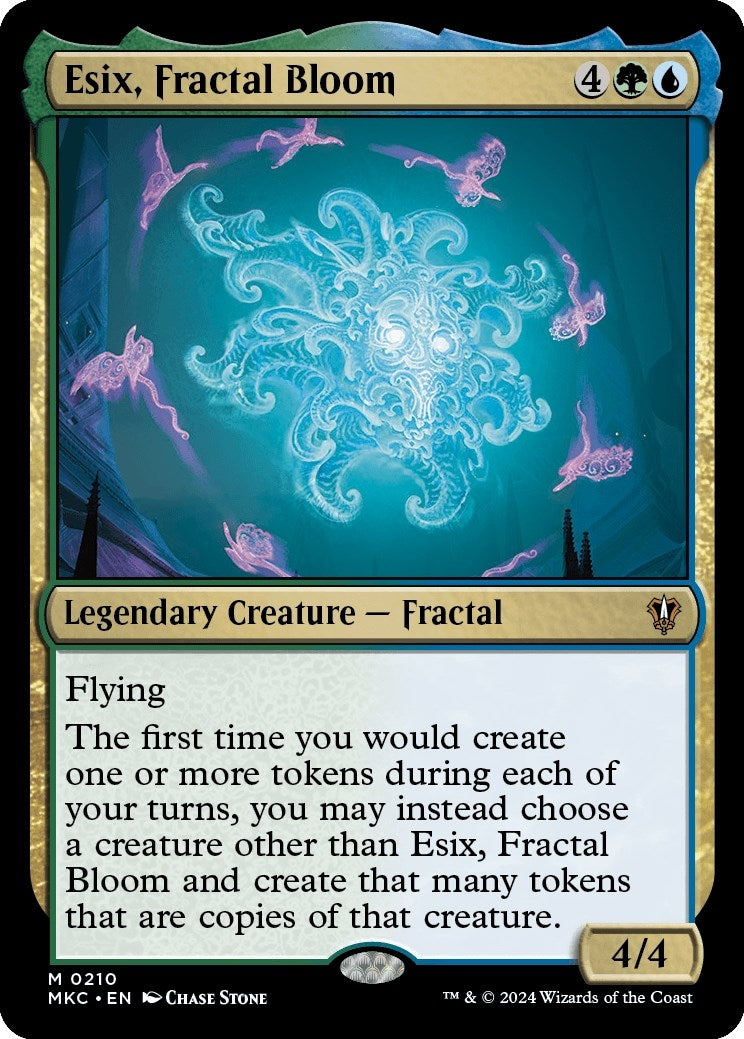 Image for Esix, Fractal Bloom (Commander: Murders at Karlov Manor) (210) - Magic: The Gathering