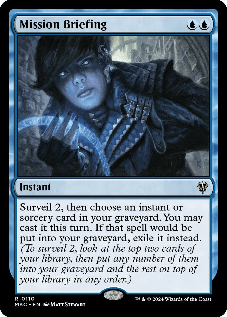 Image for Mission Briefing (Commander: Murders at Karlov Manor) (110) - Magic: The Gathering