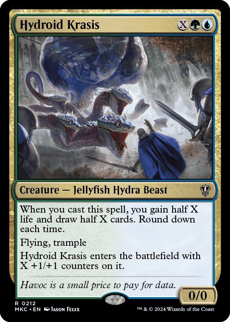Image for Hydroid Krasis (Commander: Murders at Karlov Manor) (212) - Magic: The Gathering