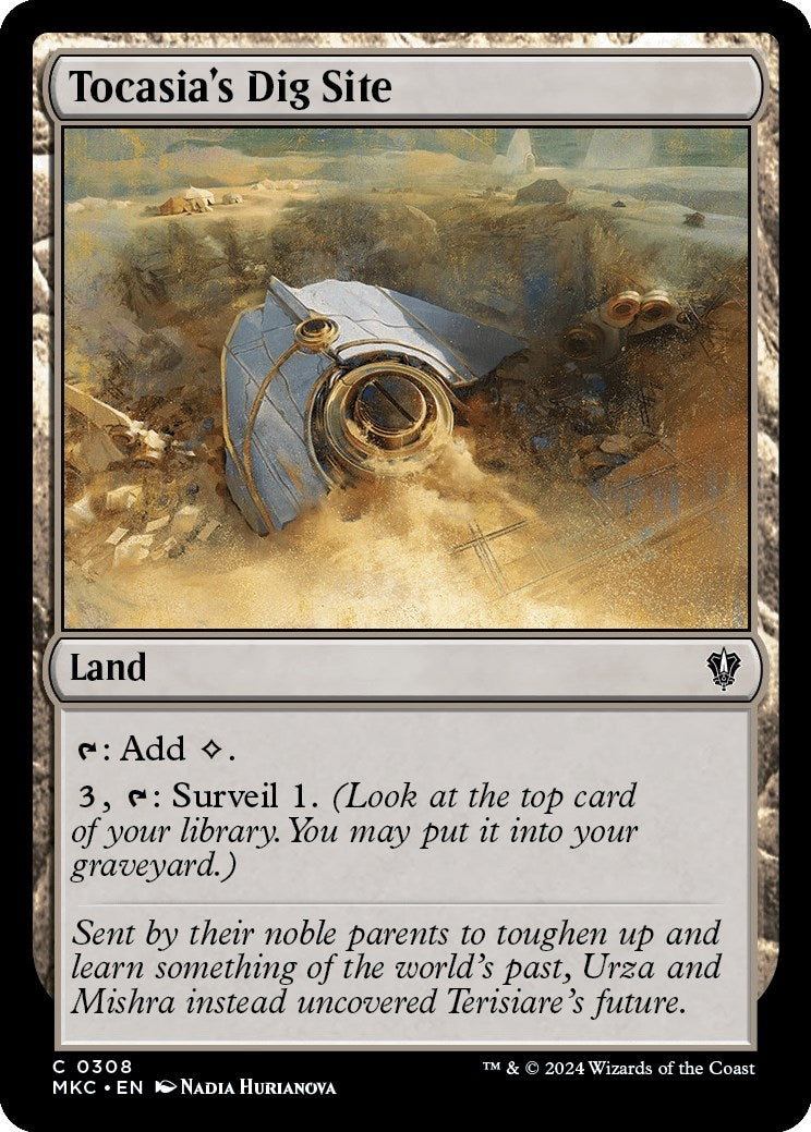 Image for Tocasia's Dig Site (Commander: Murders at Karlov Manor) (308) - Magic: The Gathering