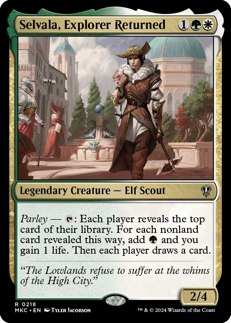 Image for Selvala, Explorer Returned (Commander: Murders at Karlov Manor) (218) - Magic: The Gathering