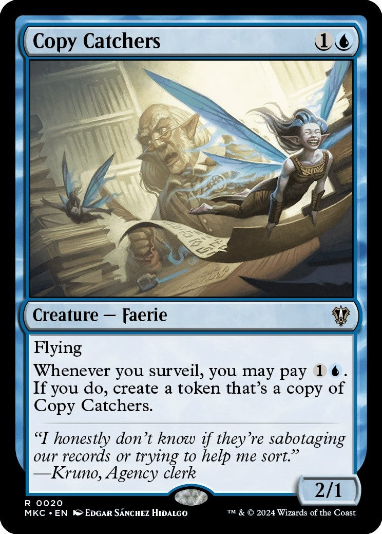 Image for Copy Catchers (Commander: Murders at Karlov Manor) (20) - Magic: The Gathering