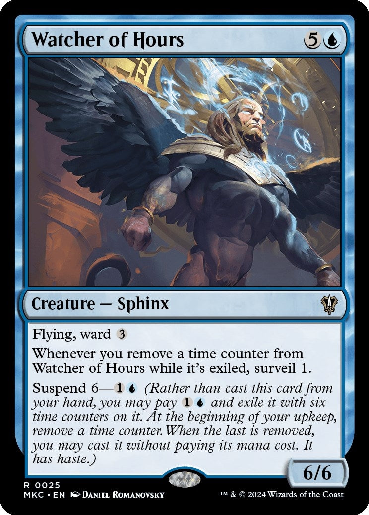 Image for Watcher of Hours (Commander: Murders at Karlov Manor) (25) - Magic: The Gathering