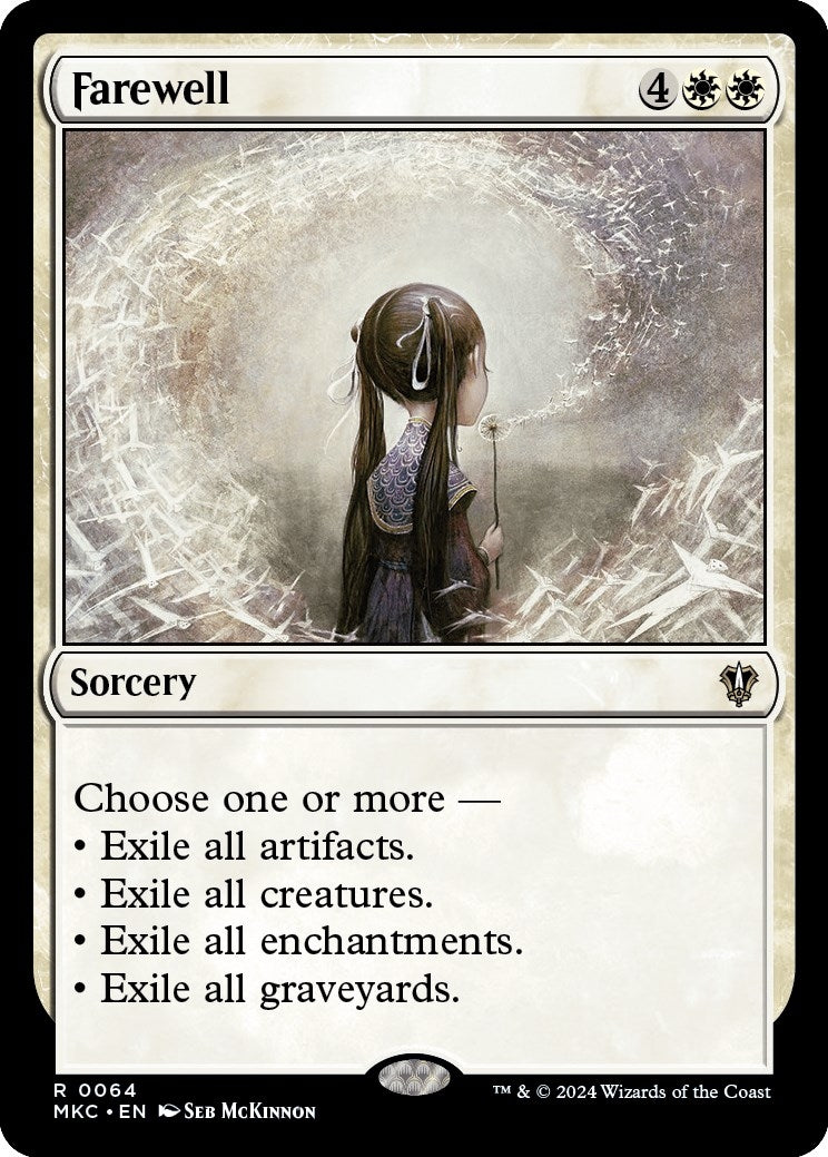 Image for Farewell (Commander: Murders at Karlov Manor) (64) - Magic: The Gathering