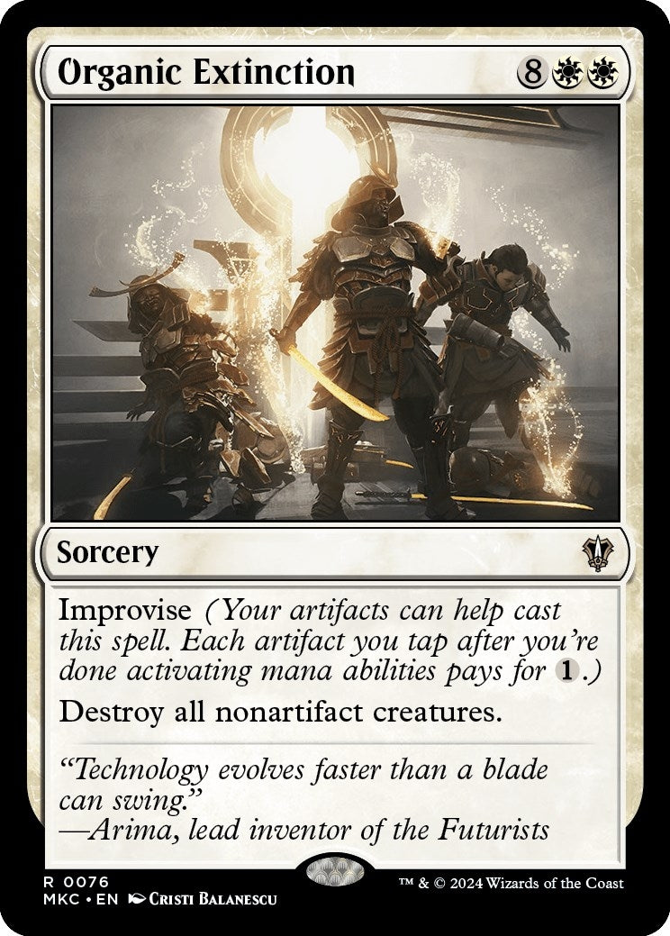 Image for Organic Extinction (Commander: Murders at Karlov Manor) (76) - Magic: The Gathering