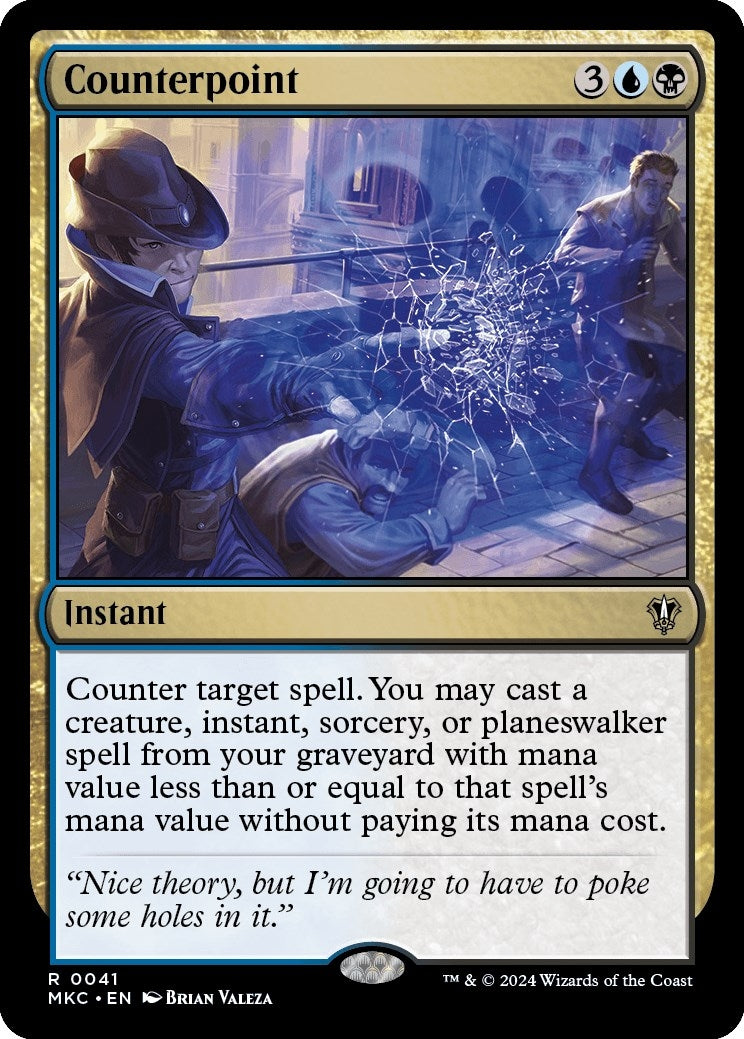 Image for Counterpoint (Commander: Murders at Karlov Manor) (41) - Magic: The Gathering