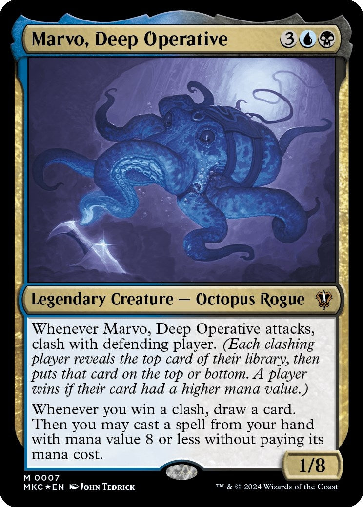 Image for Marvo, Deep Operative (Commander: Murders at Karlov Manor) (7) - Magic: The Gathering