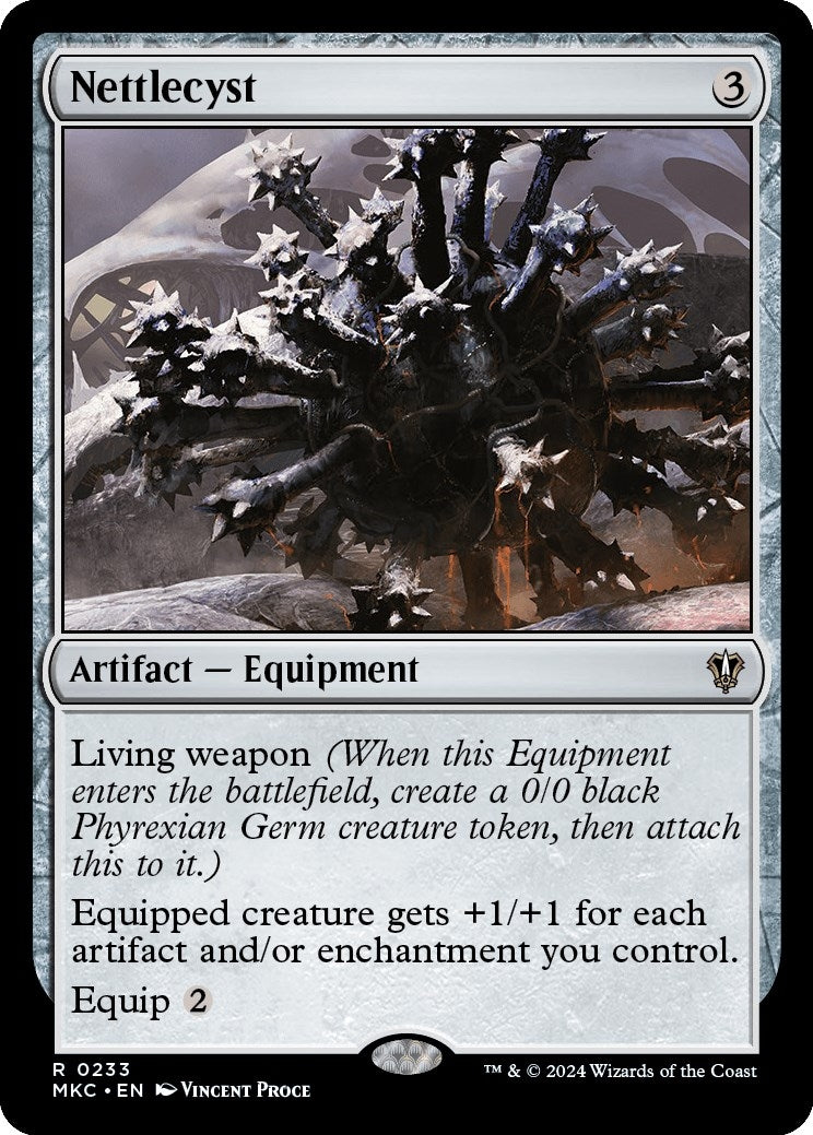 Image for Nettlecyst (Commander: Murders at Karlov Manor) (233) - Magic: The Gathering