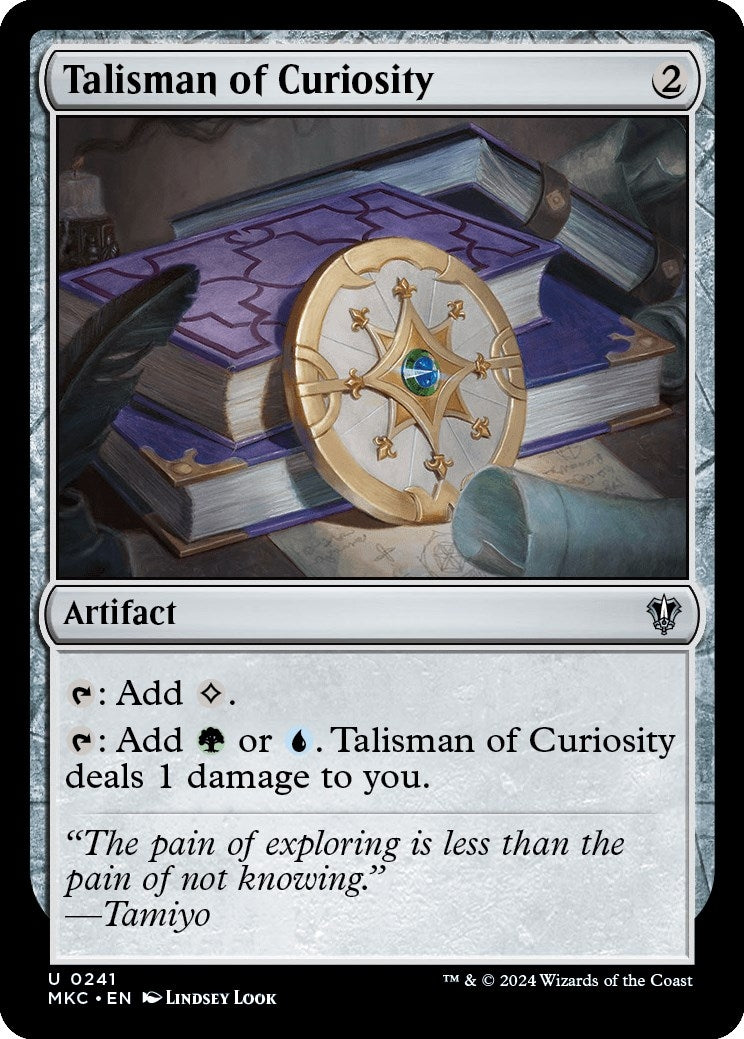 Image for Talisman of Curiosity (Commander: Murders at Karlov Manor) (241) - Magic: The Gathering