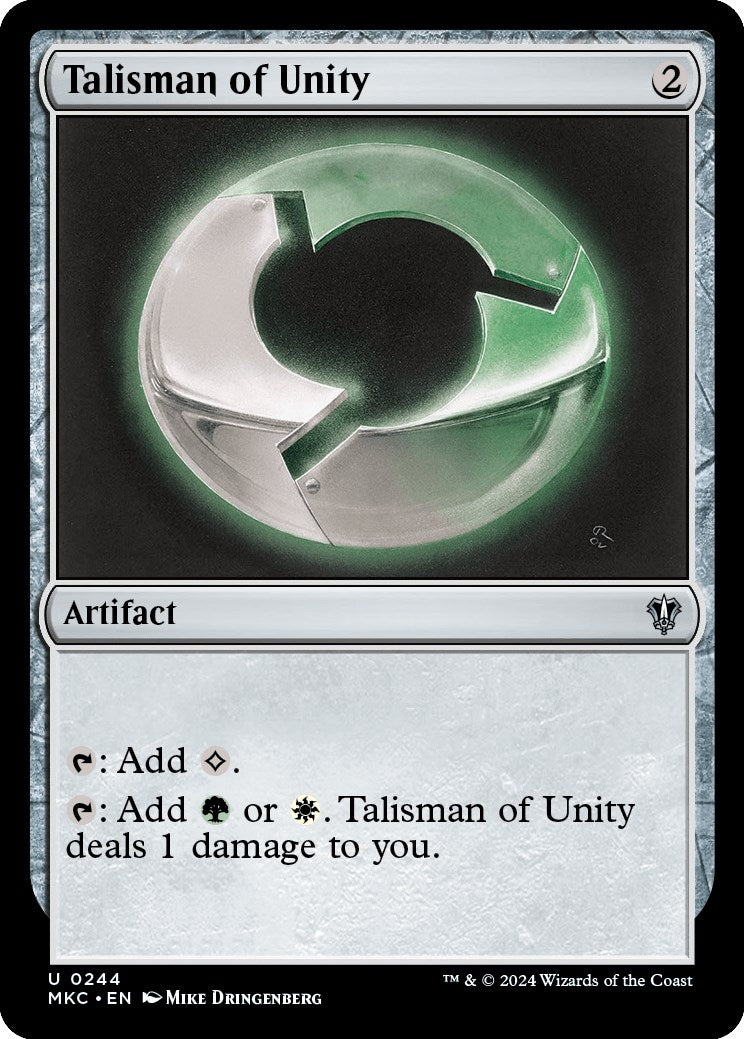 Image for Talisman of Unity (Commander: Murders at Karlov Manor) (244) - Magic: The Gathering