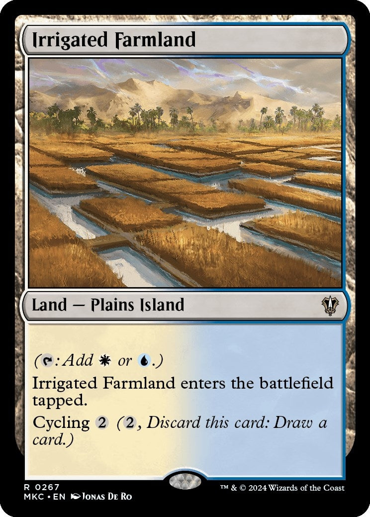 Image for Irrigated Farmland (Commander: Murders at Karlov Manor) (267) - Magic: The Gathering