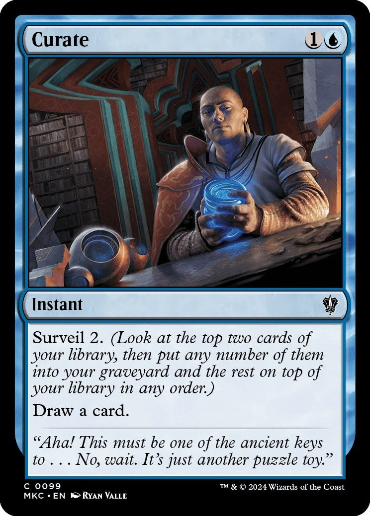 Image for Curate (Commander: Murders at Karlov Manor) (99) - Magic: The Gathering