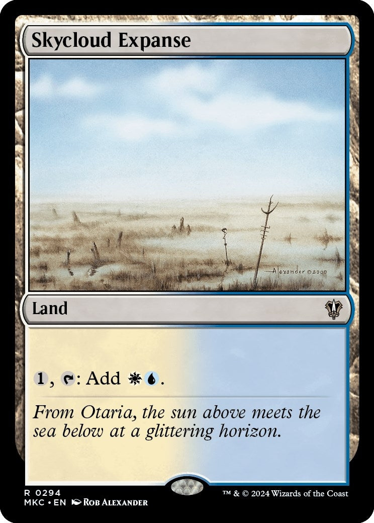 Image for Skycloud Expanse (Commander: Murders at Karlov Manor) (294) - Magic: The Gathering