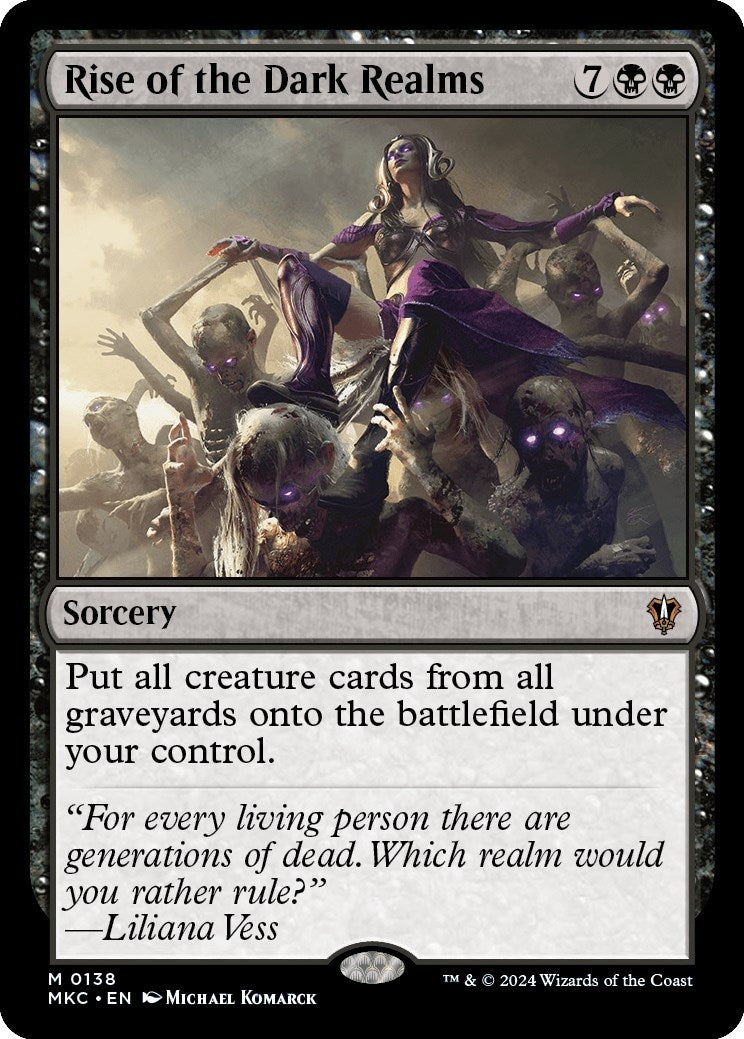 Image for Rise of the Dark Realms (Commander: Murders at Karlov Manor) (138) - Magic: The Gathering