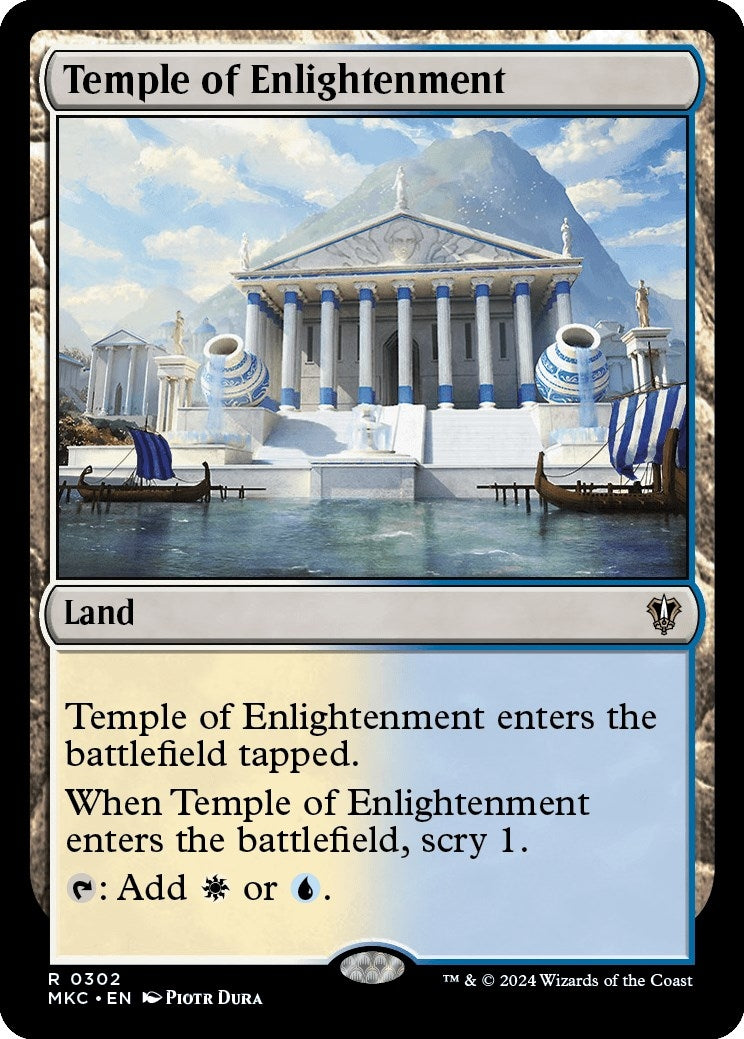 Image for Temple of Enlightenment (Commander: Murders at Karlov Manor) (302) - Magic: The Gathering