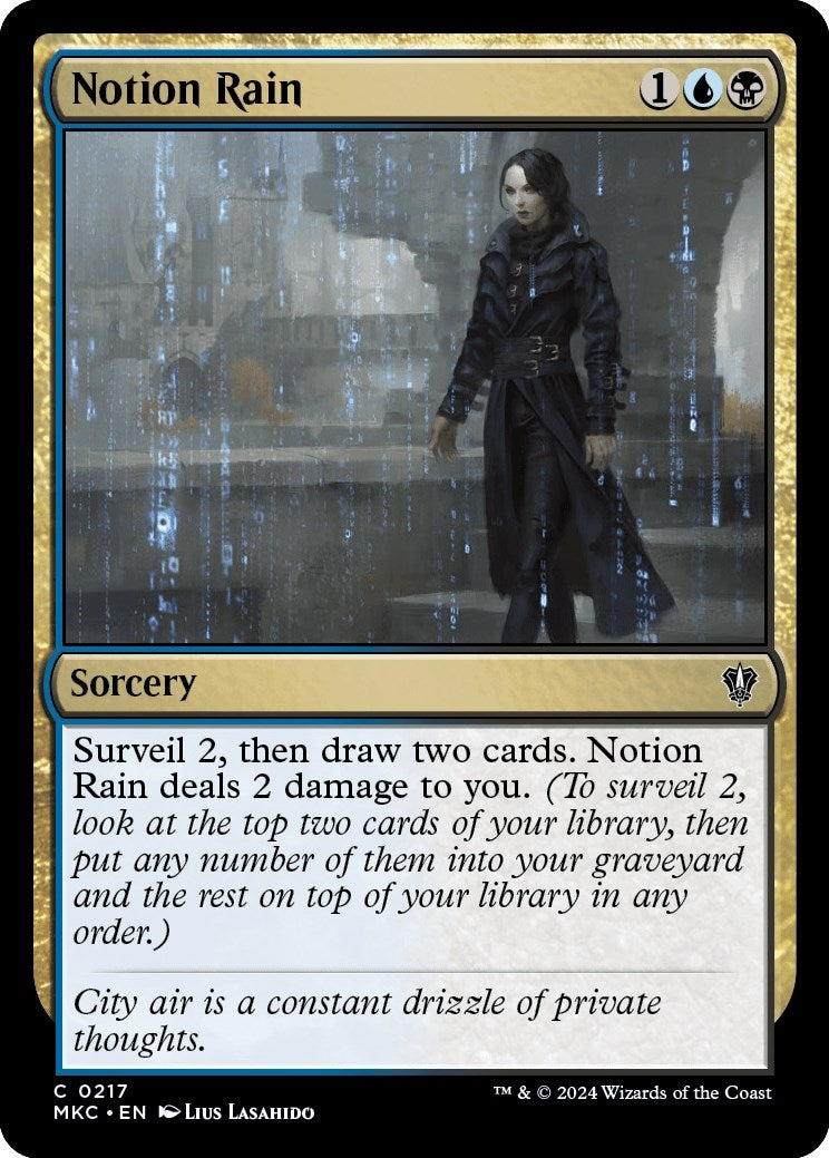 Image for Notion Rain (Commander: Murders at Karlov Manor) (217) - Magic: The Gathering