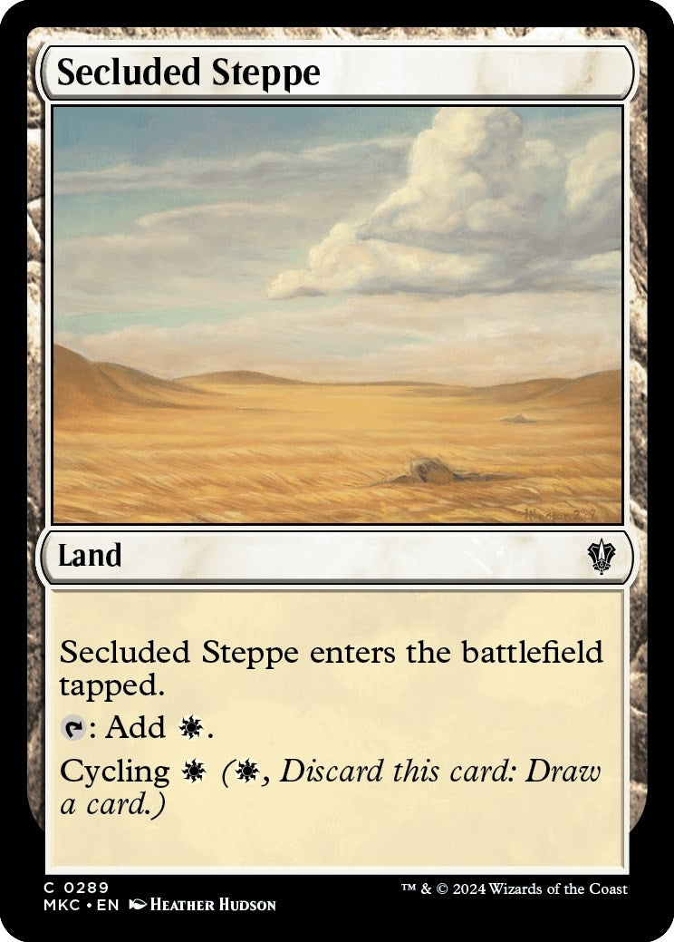 Image for Secluded Steppe (Commander: Murders at Karlov Manor) (289) - Magic: The Gathering