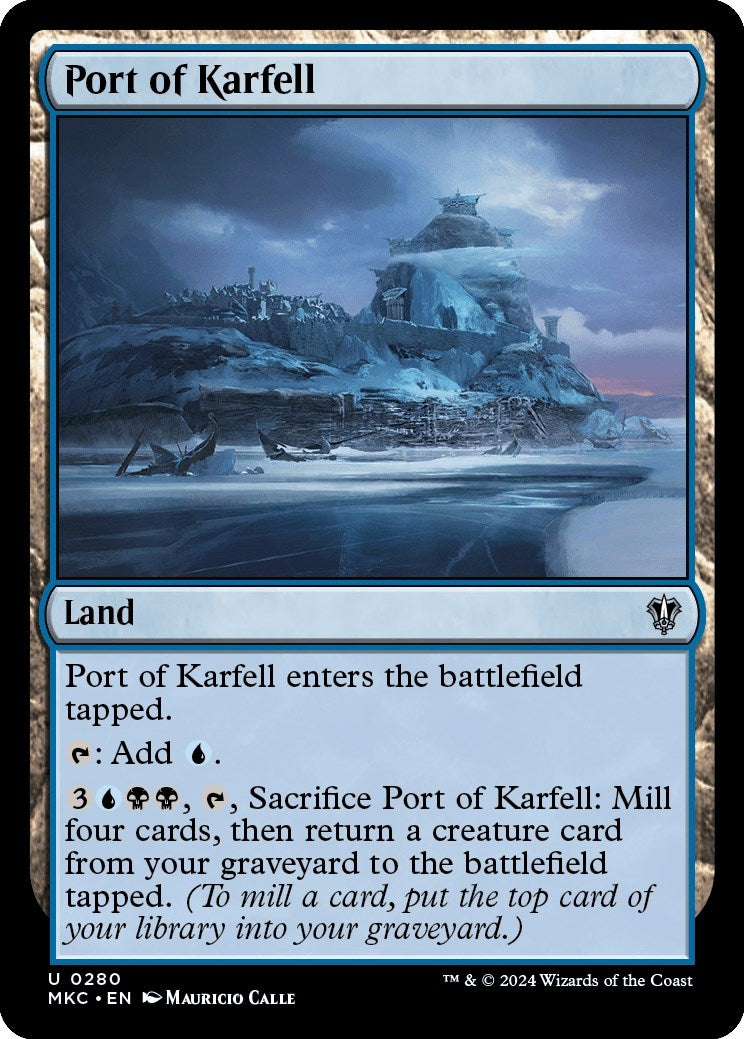 Image for Port of Karfell (Commander: Murders at Karlov Manor) (280) - Magic: The Gathering
