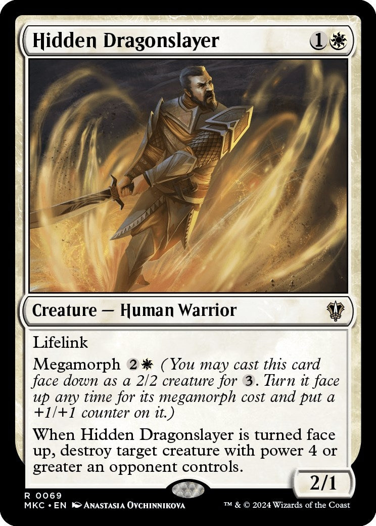 Image for Hidden Dragonslayer (Commander: Murders at Karlov Manor) (69) - Magic: The Gathering