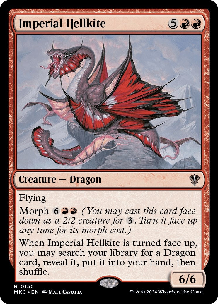Image for Imperial Hellkite (Commander: Murders at Karlov Manor) (155) - Magic: The Gathering