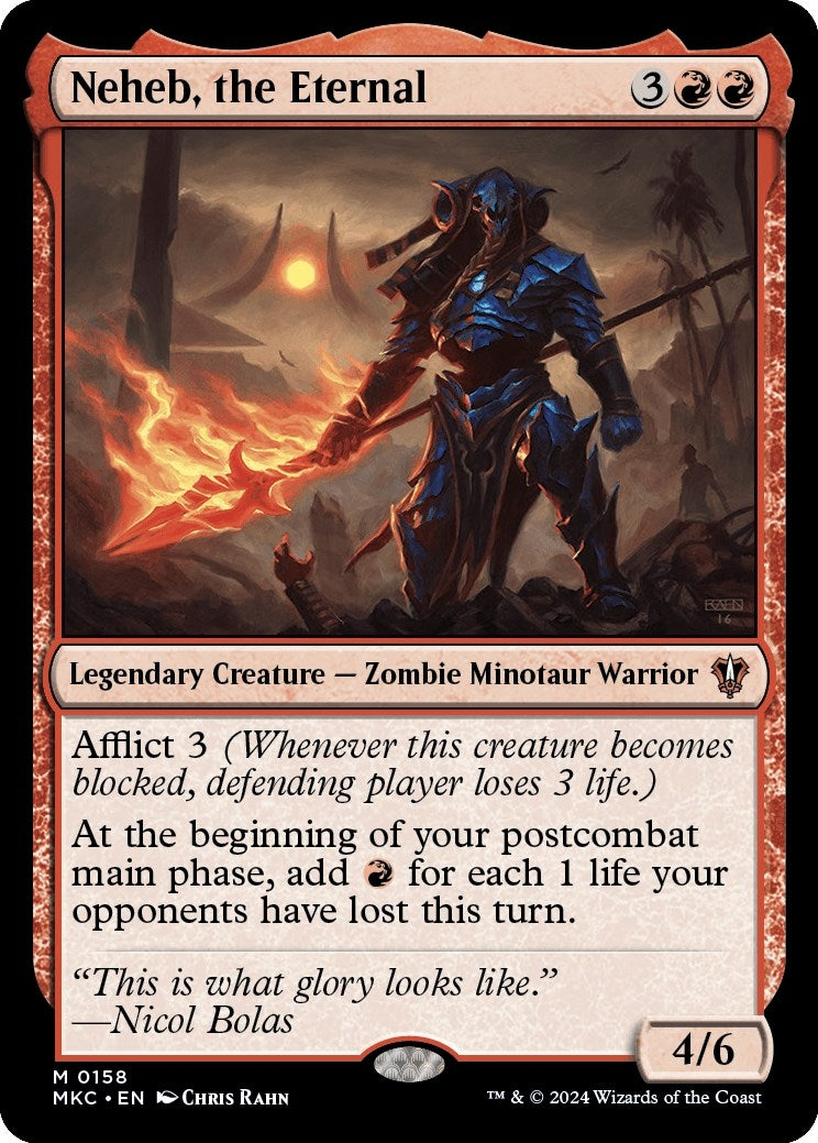 Image for Neheb, the Eternal (Commander: Murders at Karlov Manor) (158) - Magic: The Gathering