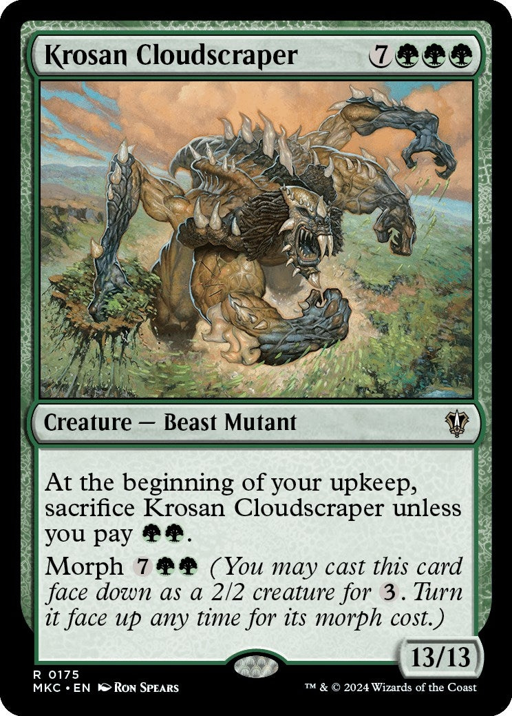 Image for Krosan Cloudscraper (Commander: Murders at Karlov Manor) (175) - Magic: The Gathering