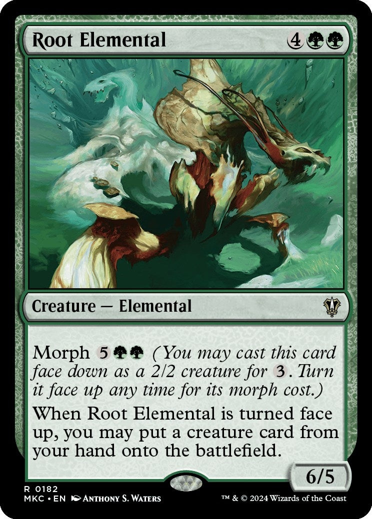 Image for Root Elemental (Commander: Murders at Karlov Manor) (182) - Magic: The Gathering