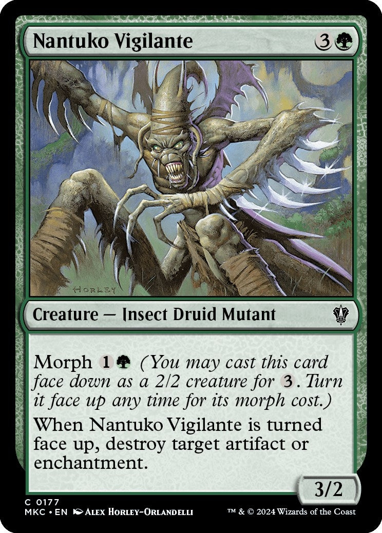 Image for Nantuko Vigilante (Commander: Murders at Karlov Manor) (177) - Magic: The Gathering
